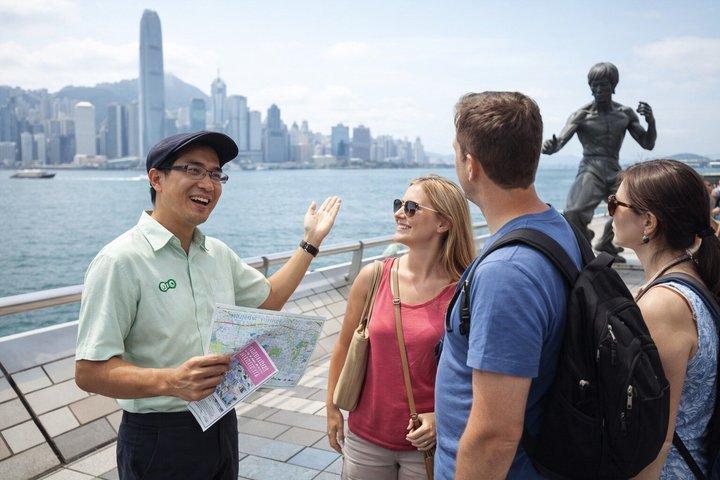 Tour a piedi di Hong Kong con Guida locale e pranzo