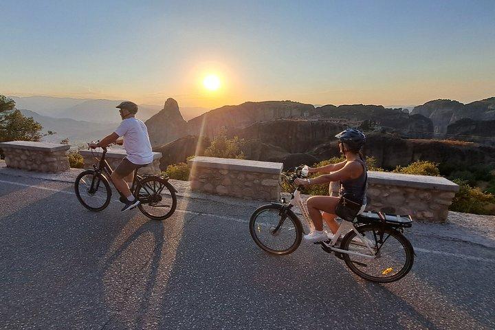 Meteora-Sonnenuntergang-E-Bike-Tour