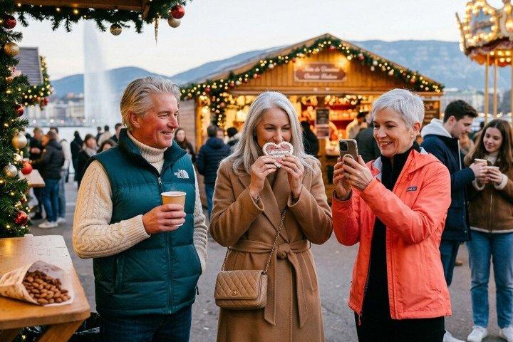 ジュネーヴ旧市街プライベートクリスマスウォーキングツアー