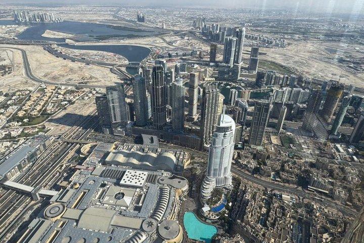 ドバイヘリコプターツアー：ブルジュ・アル・アラブ、パーム＆マリーナの空からの景色