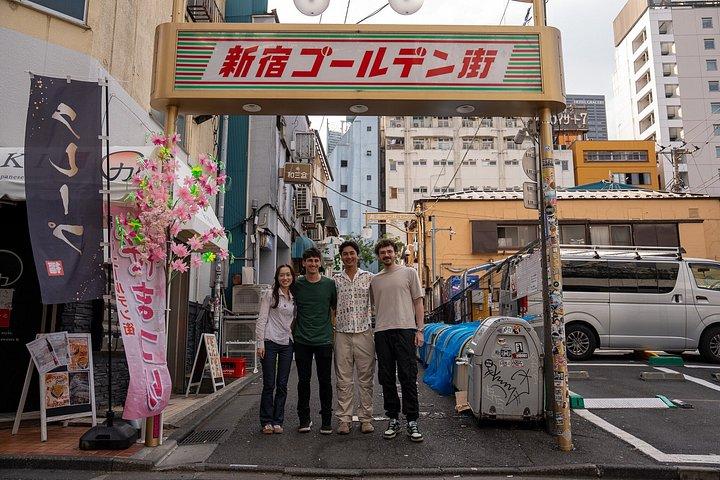 新宿パーフェクトペアリングフードツアー：5駅、定番ペアリング4品
