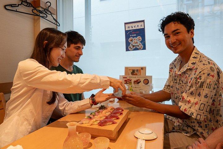 新宿パーフェクトペアリングフードツアー：5駅、定番ペアリング4品