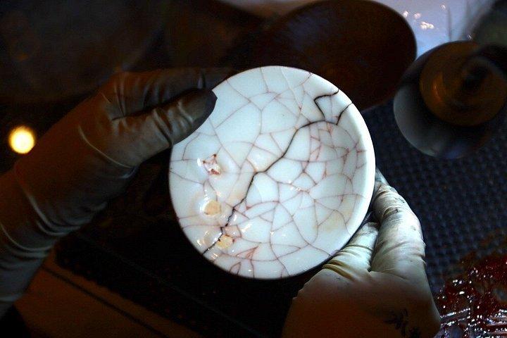 本格金継ぎワークショップ：東京での金継ぎのアート
