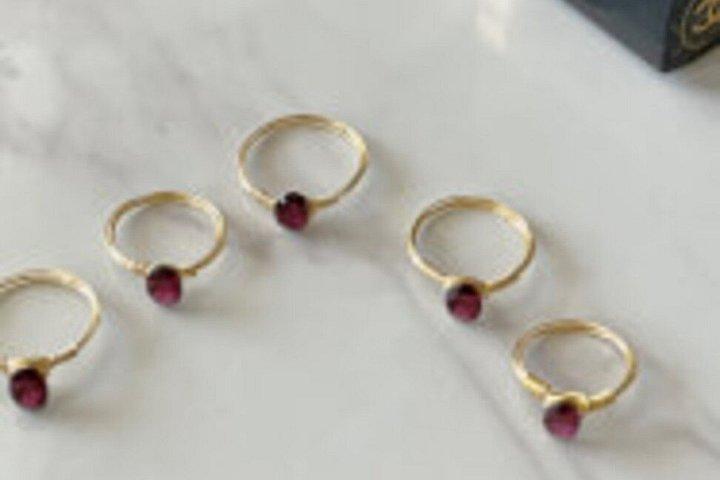 Wire Ring Making Class in Brooklyn Jewelry Workshop