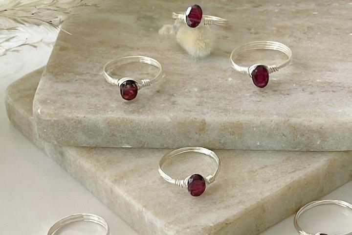 Wire Ring Making Class in Brooklyn Jewelry Workshop