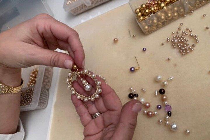 Drop Earrings Jewelry Making Class in Brooklyn