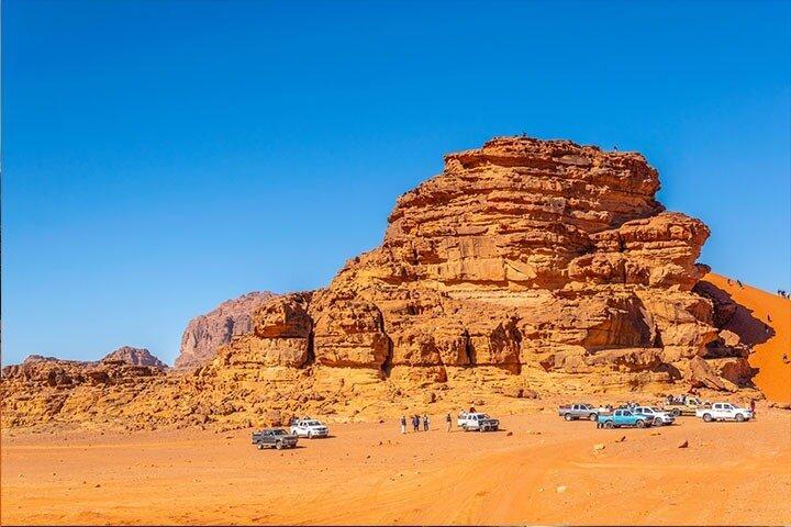 Wadi Rum Private Tour von Petra mit Martian und Star Wars Film Site