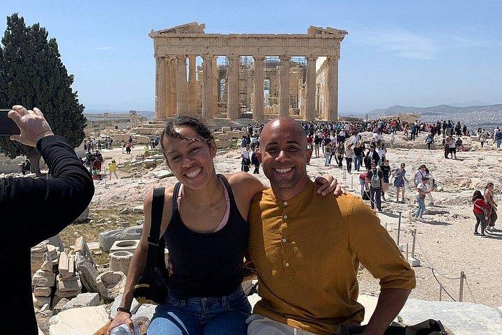 Visite privée d'Athènes et du temple de Poséidon à Sounio