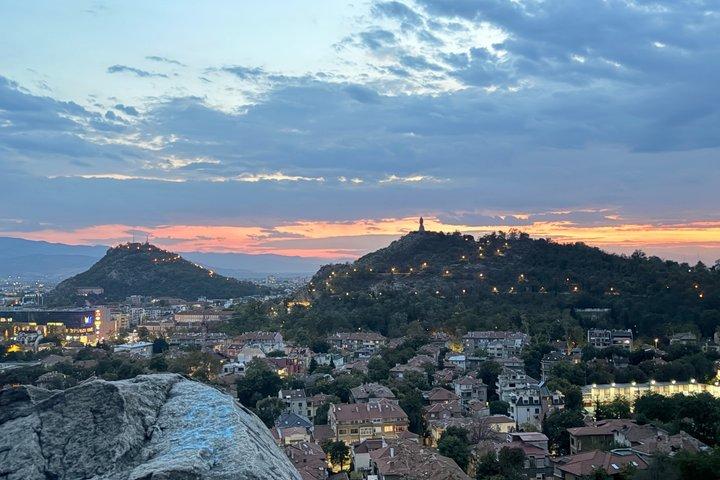 Plovdiv Guided City Tour med solnedgang vin smagning