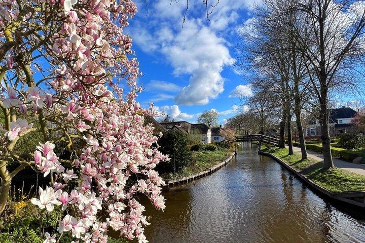 Excursion d'une journée à Zaanse Schans et Giethoorn avec déjeuner et croisière en bateau