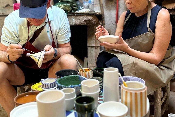 マラケシュでモロッコ陶磁器工房を自作