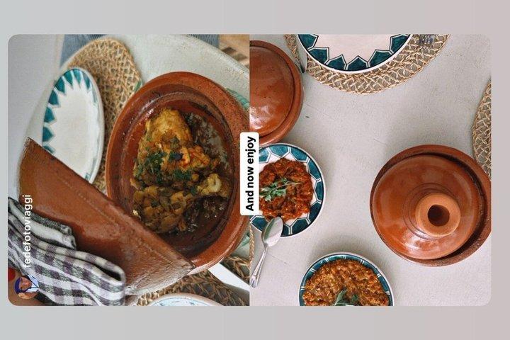 Clase de cocina marroquí en Marrakech con comida tradicional