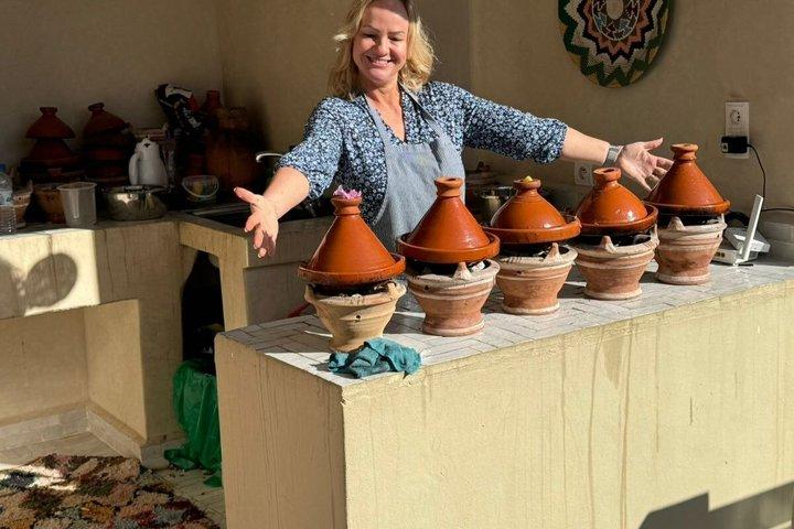 Marokkansk madlavningskursus i Marrakech med traditionel måltid