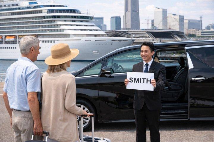 Tokyo till Haneda, Narita & Yokohama Port : Privat transfer