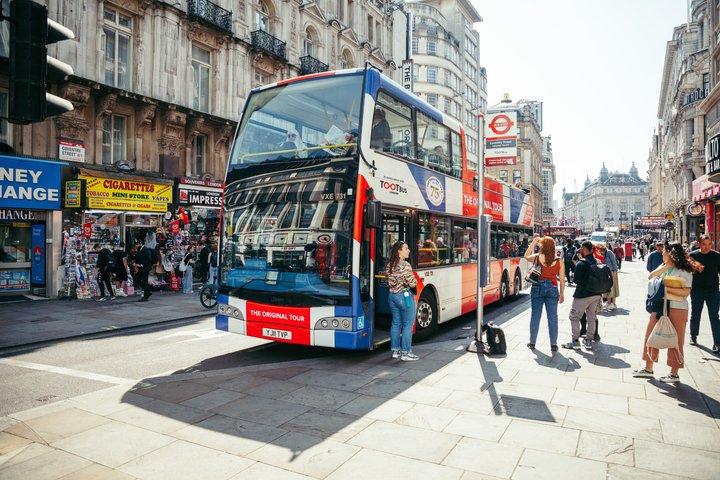 Hop-on-Hop-off-Touren durch London bei Tag und bei Nacht