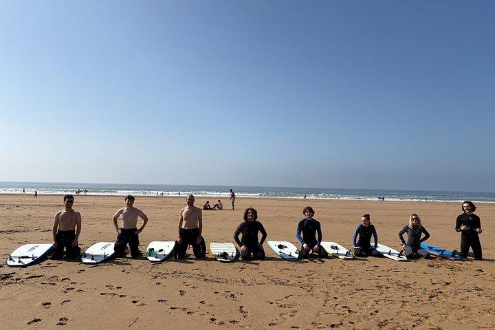 Surf lesson in Taghazout, Tamraght with Wayva Surf