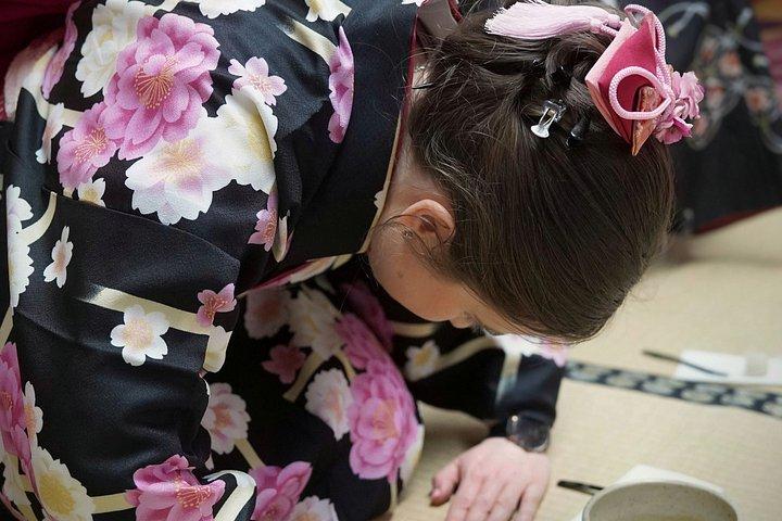 お茶を入れる禅を学ぶ,和菓子を楽しむ/大阪城