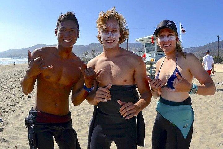 毎週土曜日サンタモニカグループサーフレッスン全レベル対象