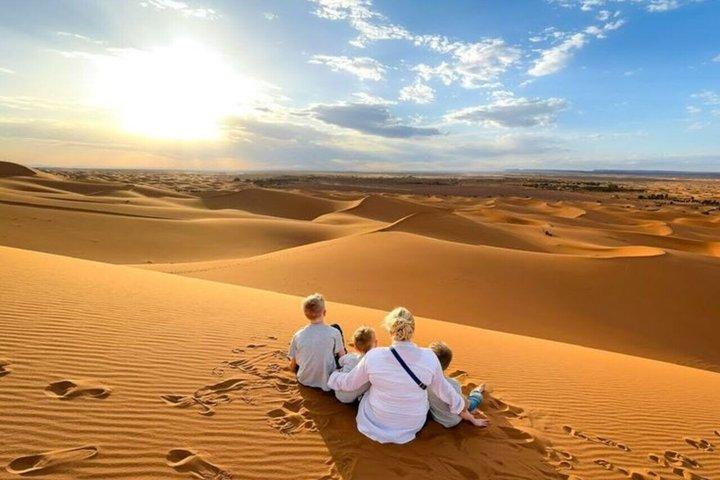 Tour di 3 giorni nel deserto del Sahara da Marrakech Camel Trek & Luxury Camp