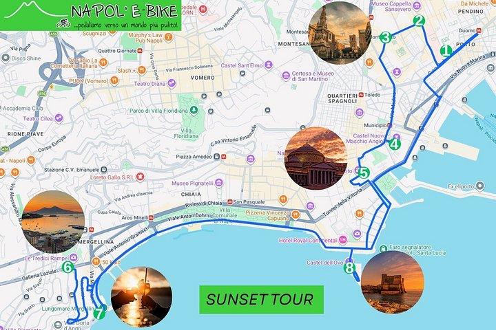 FAT電動自転車によるナポリのガイド付きツアー
