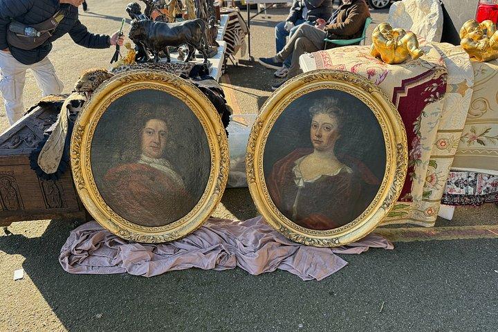 Sunbury Antique Market och Ted Lasso's Richmond från London