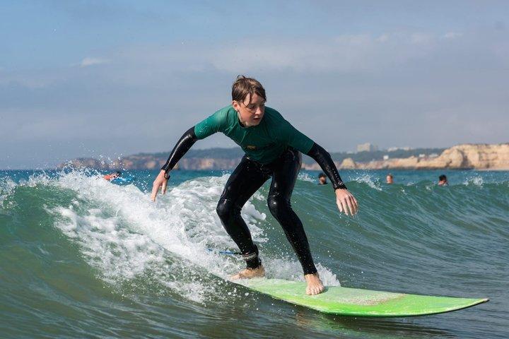 Private surfing in Praia da Rocha Customized class all levels