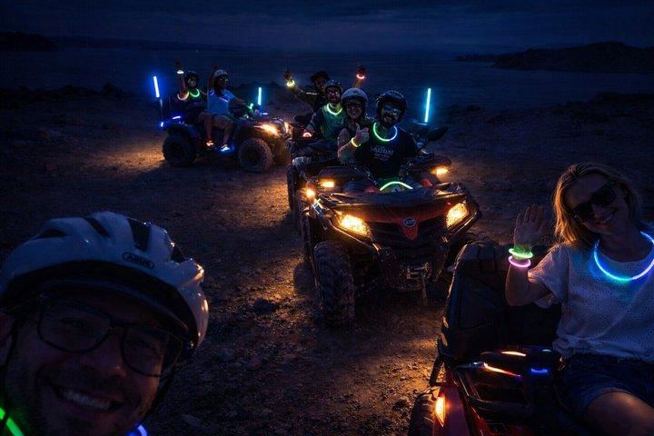 Glow Night ATV QUAD Tour Santorini : Cócteles a seguir