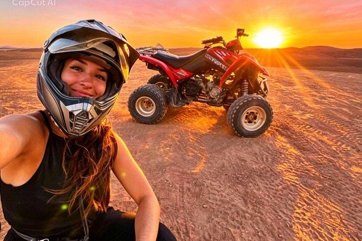 Quad bike, Camel ride & Dinner Show, deserto di Agafay