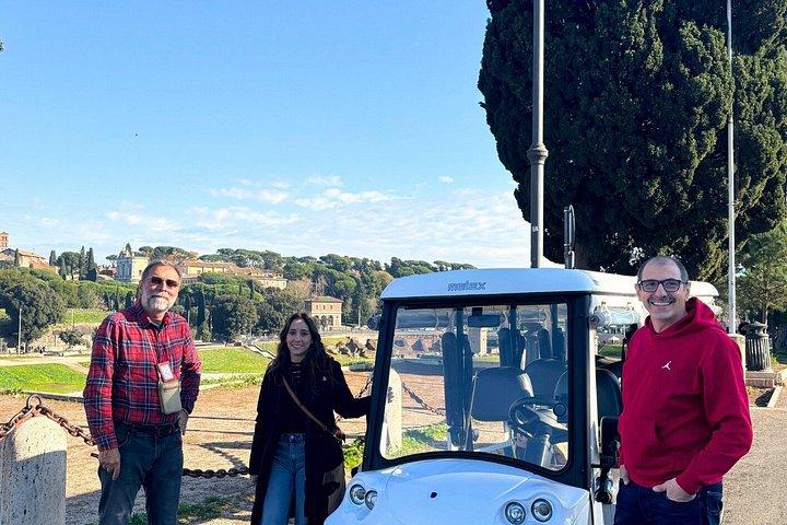 Golfvognstur Privat oplevelse af Roms centrum
