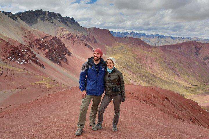 Excursion privée d'une journée à Rainbow Mountain & Red Valley au départ de Cusco