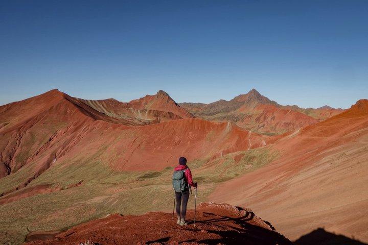 Excursion privée d'une journée à Rainbow Mountain & Red Valley au départ de Cusco