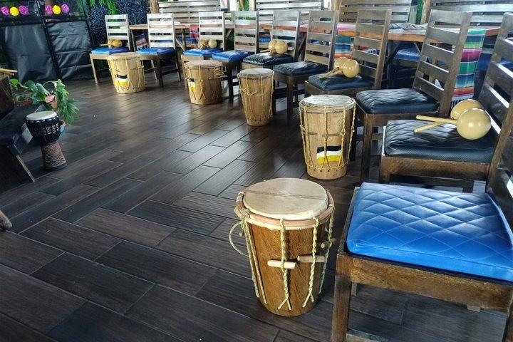 Overwater Garifuna Drum Class at The Mayan