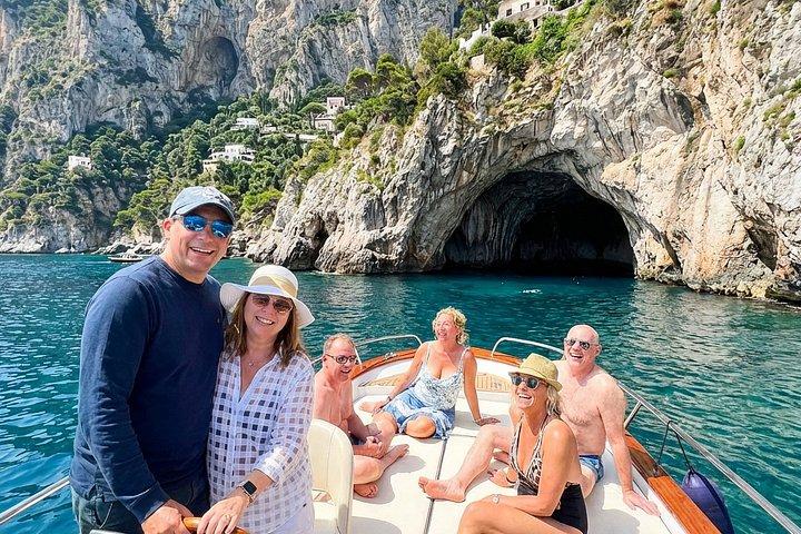Capri Premium Private Boat Tour + City Visit