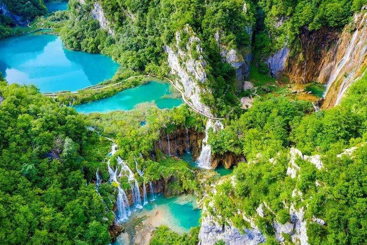 Privat dagstur til Plitvice Lakes fra Split