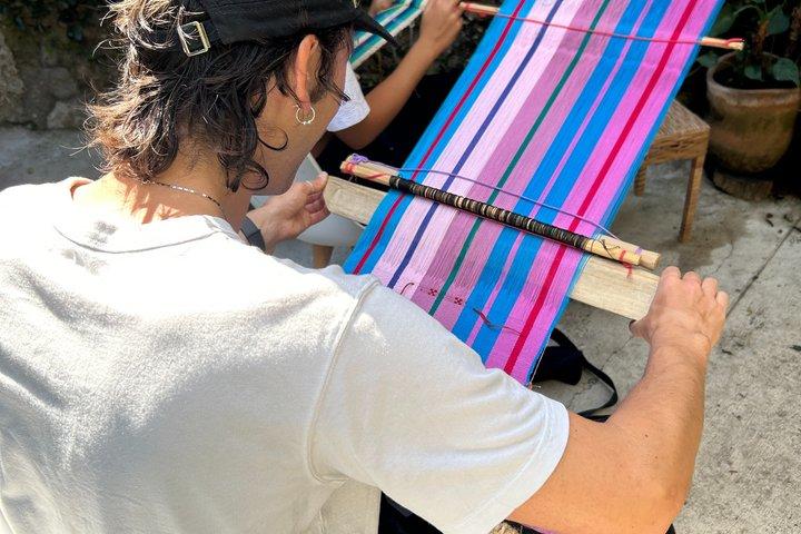 Två timmars privat Backstrap Weaving Workshop i Antigua