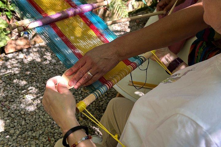 Två timmars privat Backstrap Weaving Workshop i Antigua