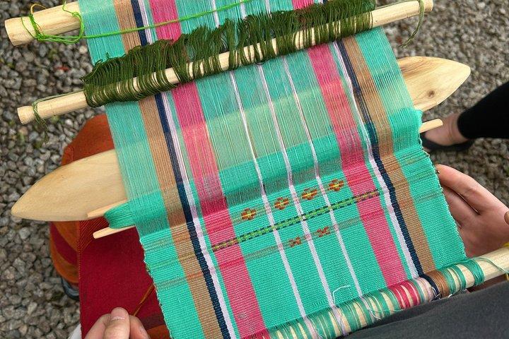 Två timmars privat Backstrap Weaving Workshop i Antigua
