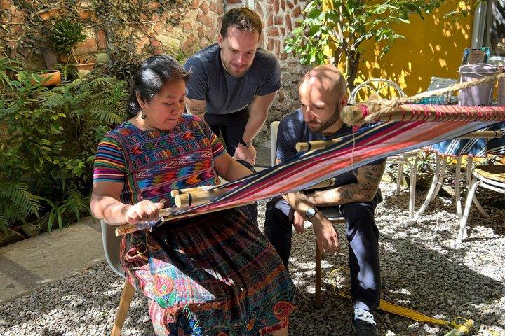 Två timmars privat Backstrap Weaving Workshop i Antigua