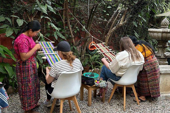 Två timmars privat Backstrap Weaving Workshop i Antigua