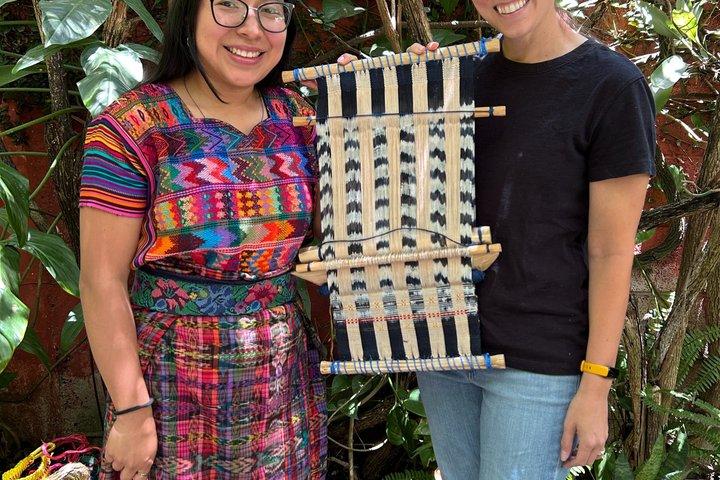 Två timmars privat Backstrap Weaving Workshop i Antigua
