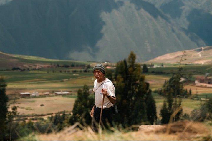 浄化咲きパチャママの儀式に供える