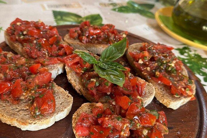 ルッカ農家料理教室または伝統的なトスカーナ料理