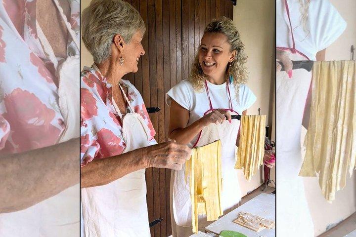 San Gimignano: Aula de culinária de massas com vinho e almoço panorâmico