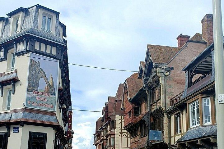 エトルタとオンフルールノルマンディー海岸プライベート日帰り旅行パリ発