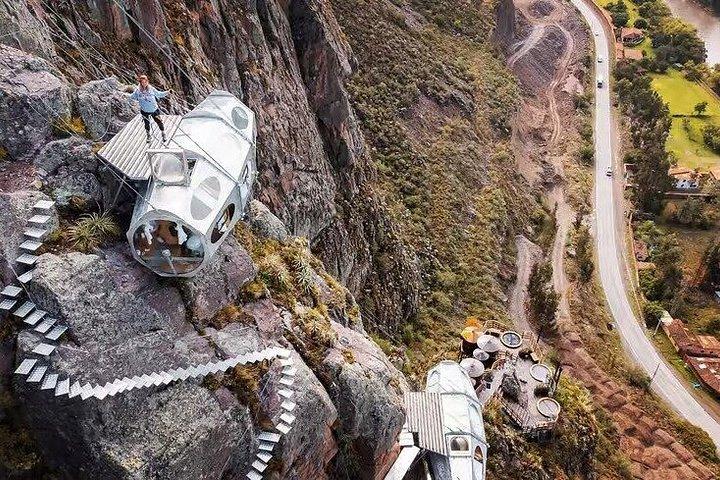 スカイロッジアドベンチャースイートセイクリッドバレー泊