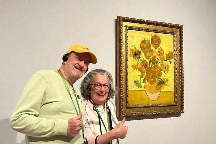 アムステルダム：ファン・ゴッホ美術館入口（オプショナルガイドツアー付き）