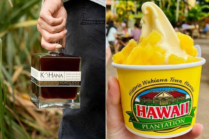 ドールパイナップル農園とラム酒試飲のコ・ハナ蒸留所