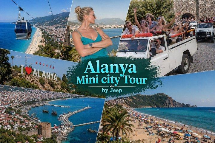 Alanya City Tour by Sunset Time with Cable Car (Included)