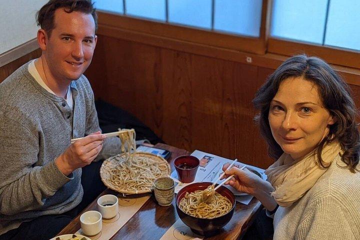 Privat elektrisk cykeltur och soba lunch