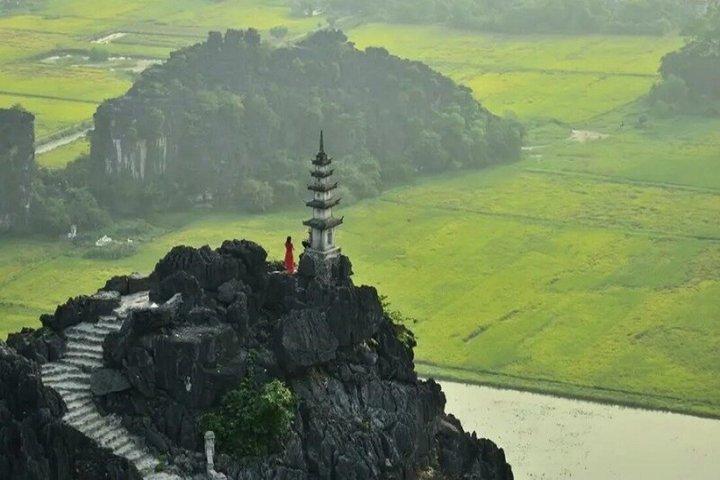 Tour della grotta di Bai Dinh Trang An Mua per piccoli gruppi di Ninh Binh per l'intera giornata
